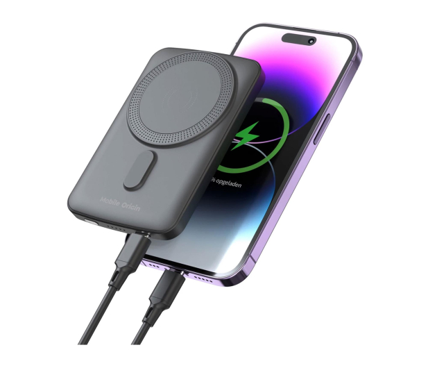 Mobile Origin Wireless Magnetic PowerBank 5000mAh PB10 - 1363079 - zdjęcie 4